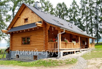 дикий сруб